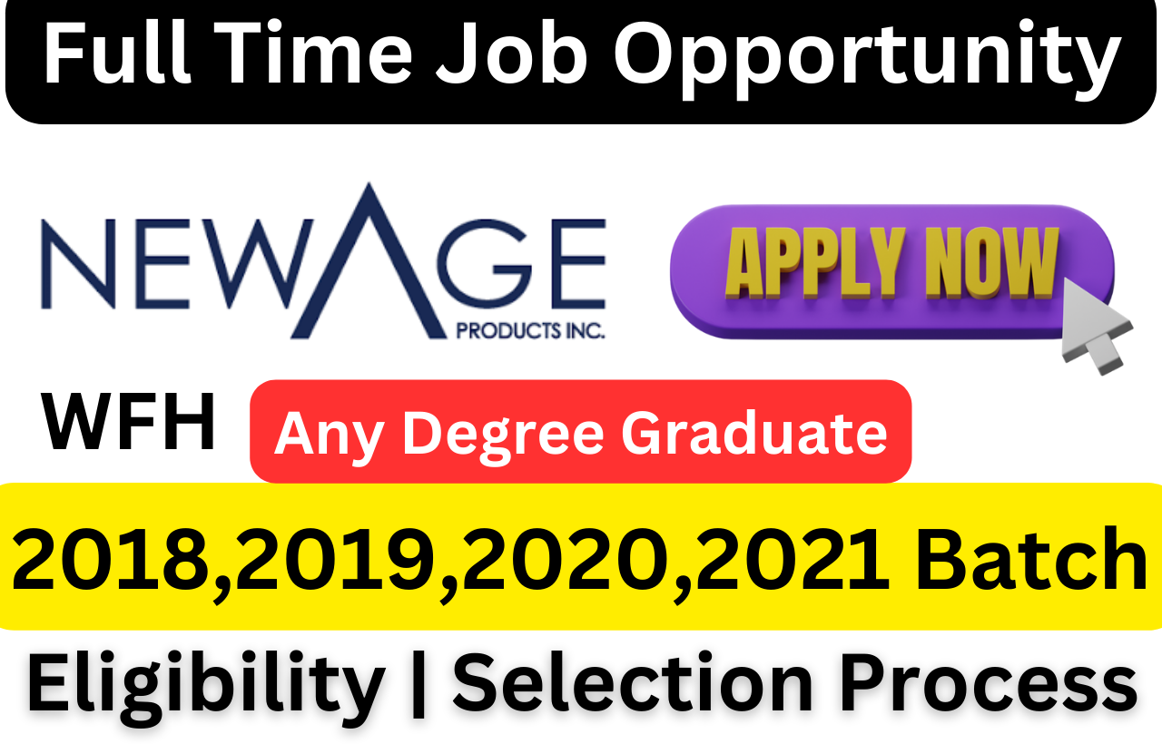 NewAge Products Hiring Drive