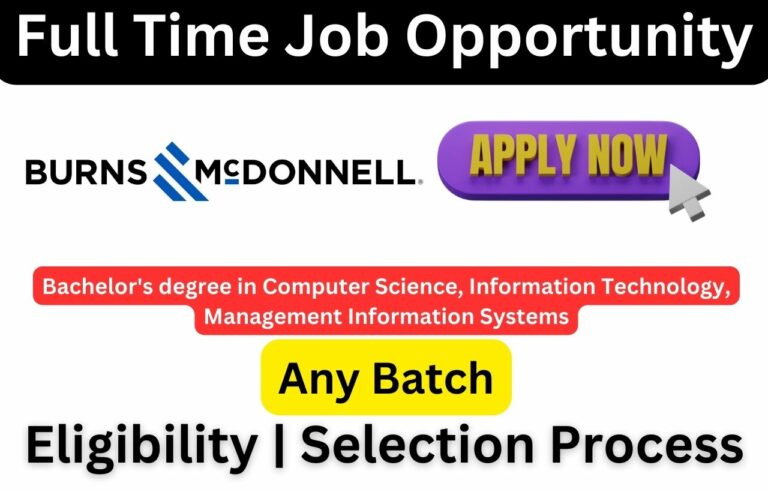 Burns and McDonnell India Hiring Drive