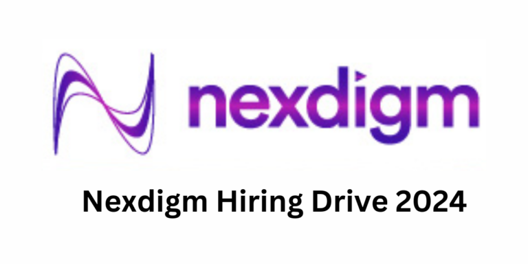 Nexdigm Hiring Drive