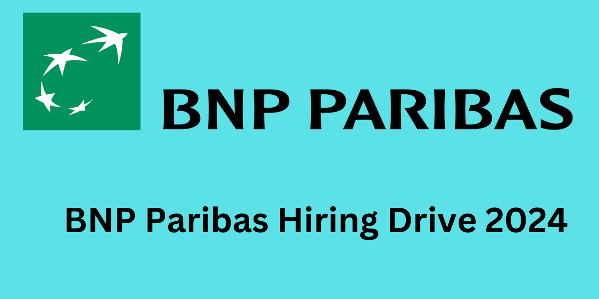 BNP Paribas Hiring Drive
