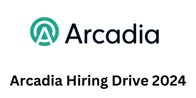 Arcadia Hiring Drive