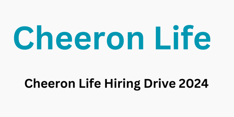 Cheeron Life Hiring Drive
