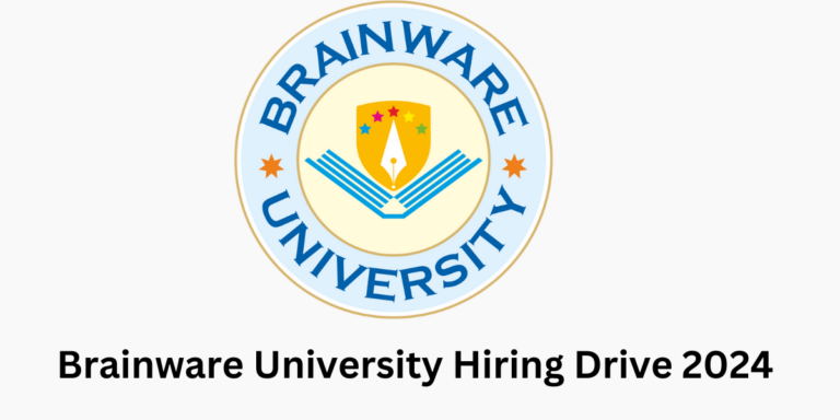 Brainware University Hiring Drive