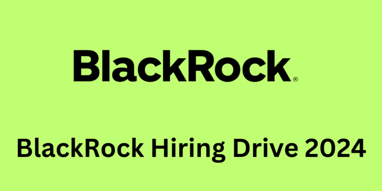 BlackRock Hiring Drive