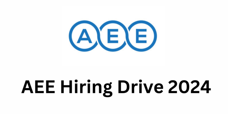 AEE Hiring Drive