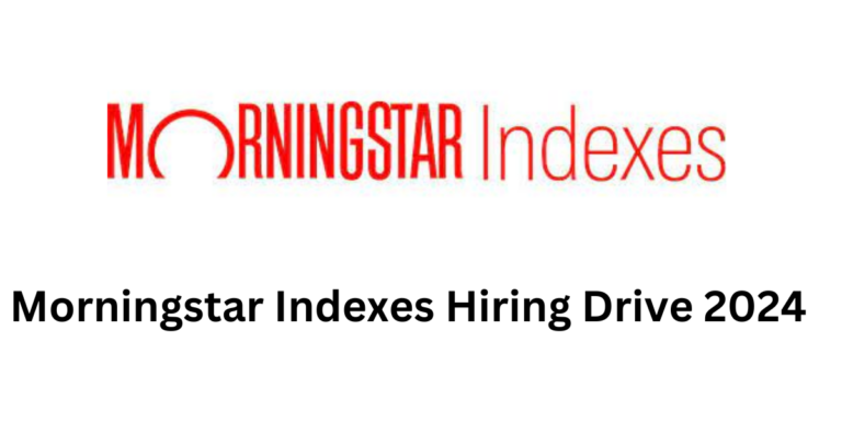 Morningstar Indexes Hiring Drive