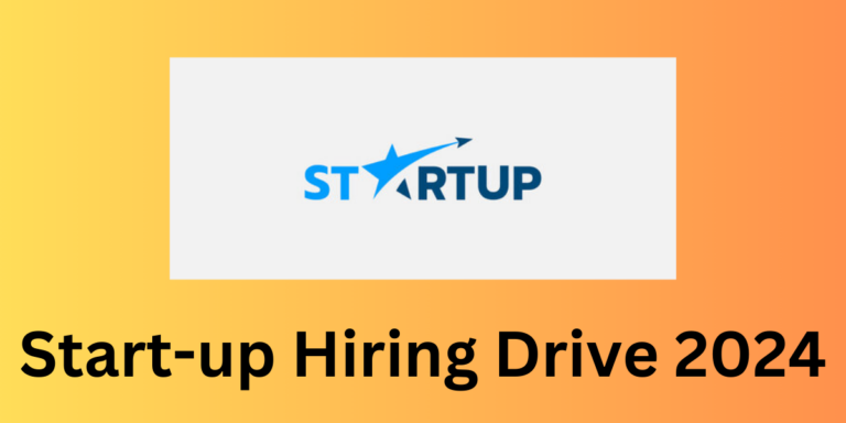 Start-up Hiring Drive