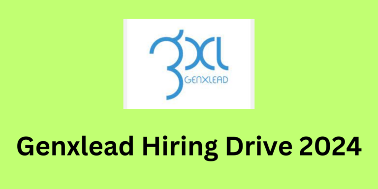 Genxlead Hiring Drive