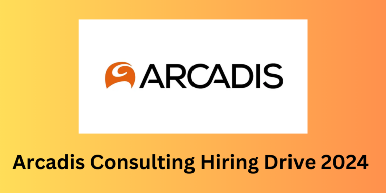 Arcadis Consulting Hiring Drive