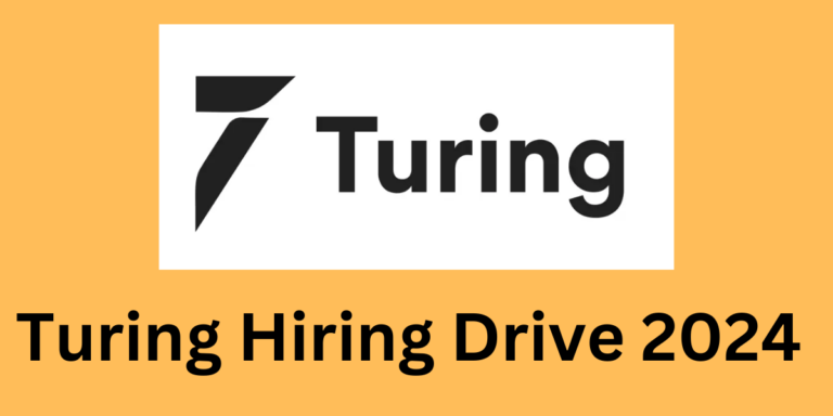 Turing Hiring Drive