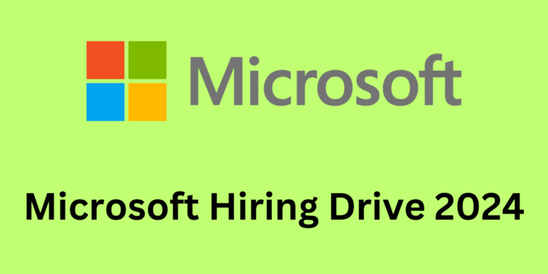 Microsoft Hiring Drive