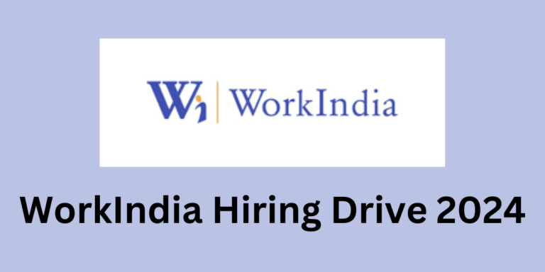 WorkIndia Hiring Drive