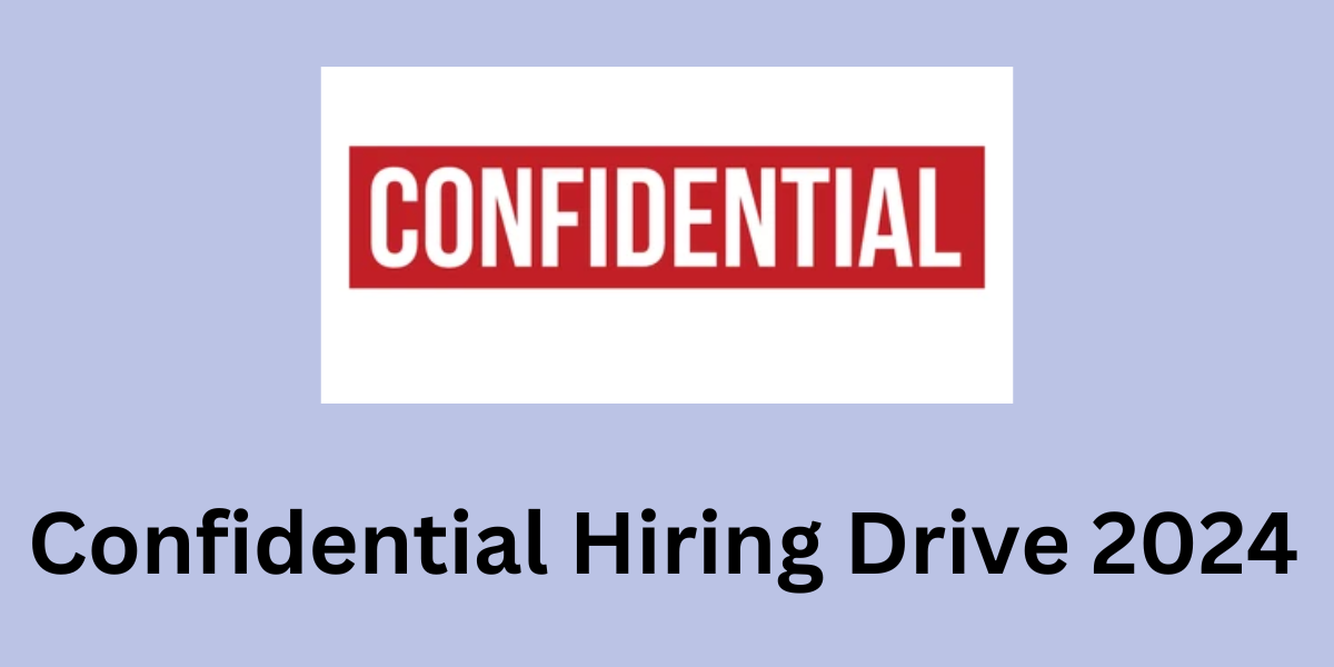 Confidential Hiring Drive