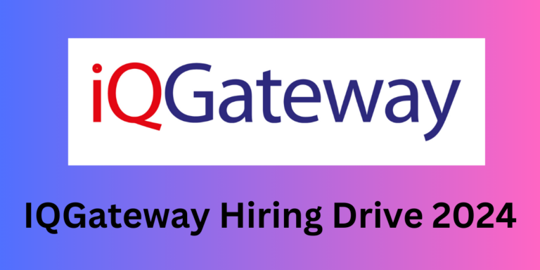 IQGateway Hiring Drive