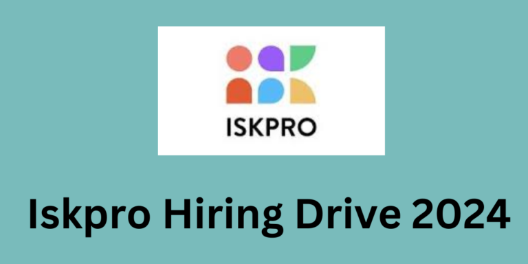 Iskpro Hiring Drive