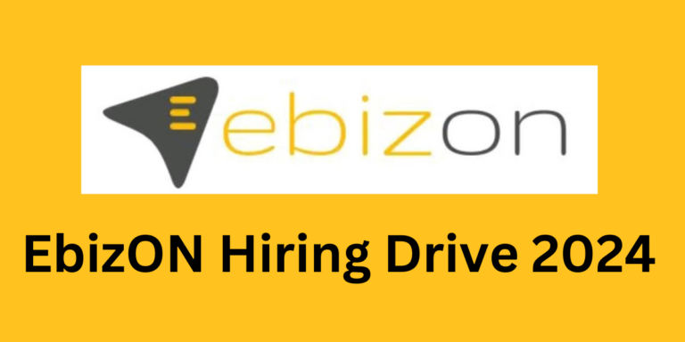 EbizON Hiring Drive