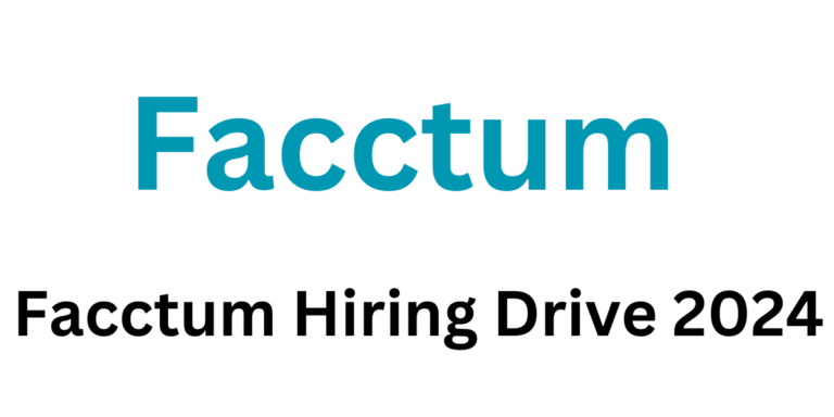 Facctum Hiring Drive