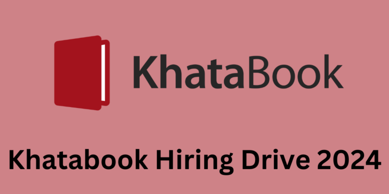 Khatabook Hiring Drive