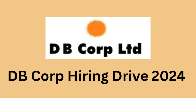 DB Corp Hiring Drive