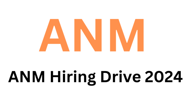 ANM Hiring Drive