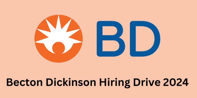 Becton Dickinson Hiring Drive