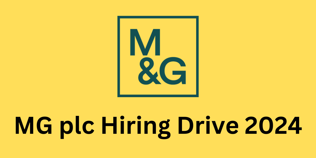 MG plc Hiring Drive