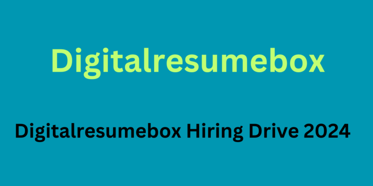 Digitalresumebox Hiring Drive