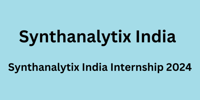 Synthanalytix India