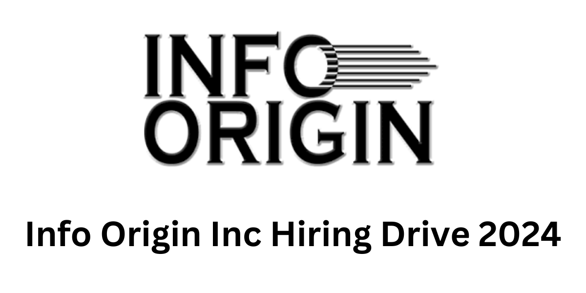 Info Origin Inc Hiring Drive