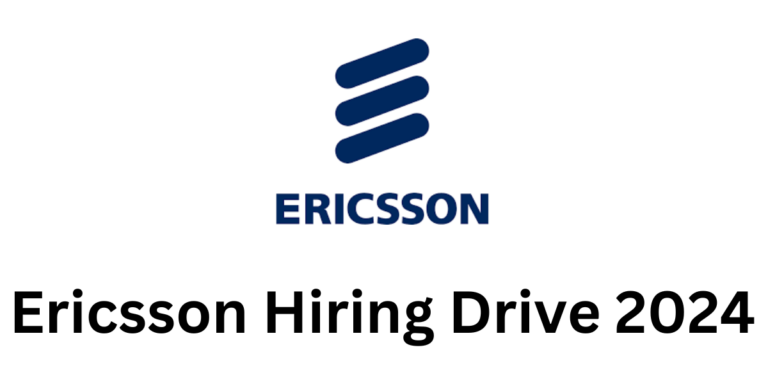 Ericsson Hiring Drive