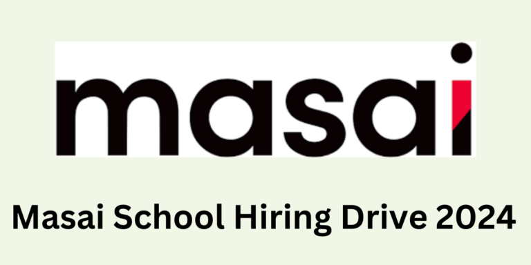 Masai School Hiring Drive