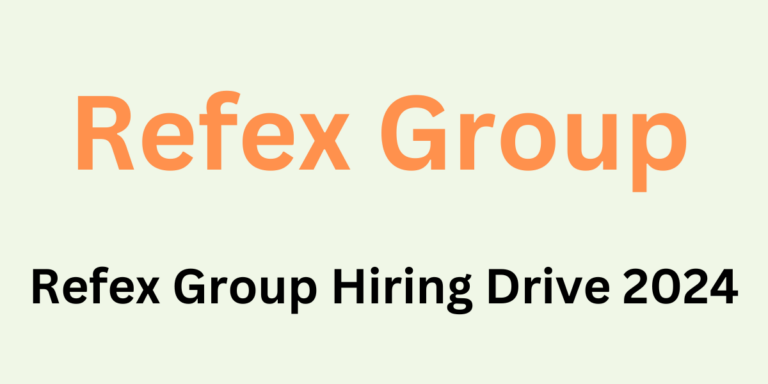 Refex Group Hiring Drive