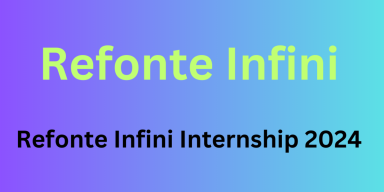Refonte Infini Internship