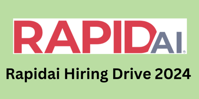 Rapidai Hiring Drive