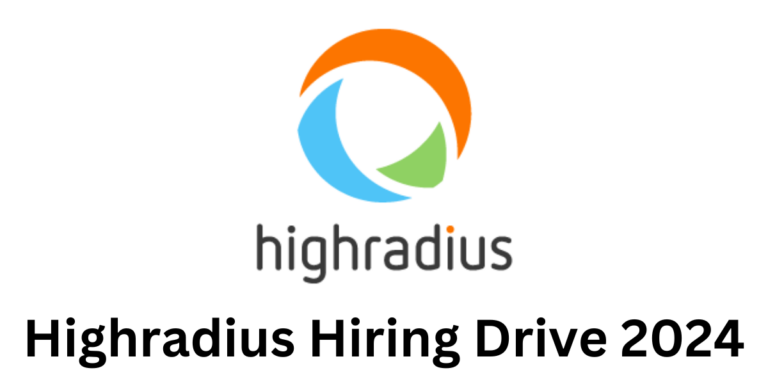 Highradius Hiring Drive