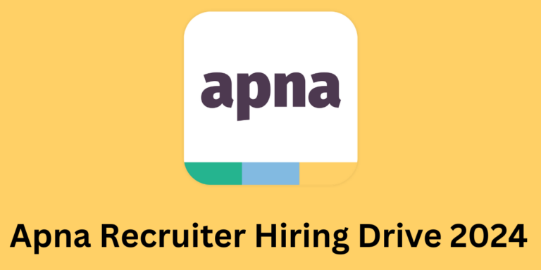 Apna Recruiter Hiring Drive