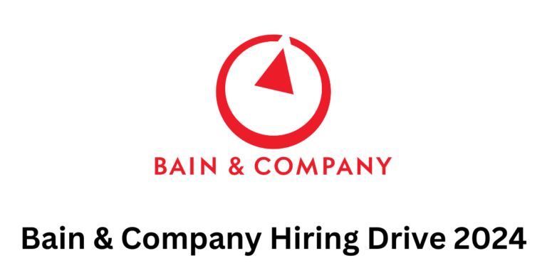 Bain & Company Hiring Drive