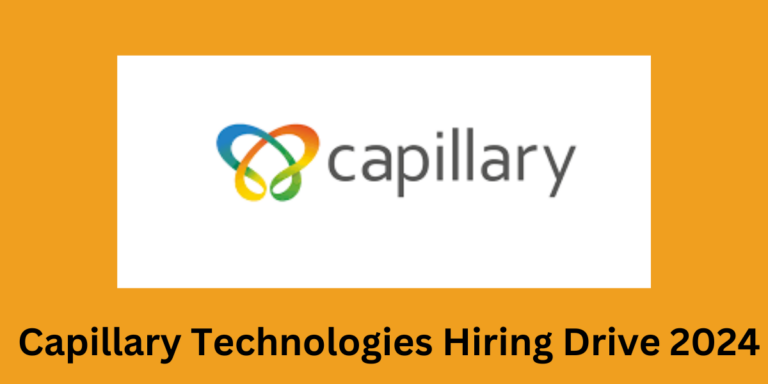 Capillary Technologies Hiring Drive