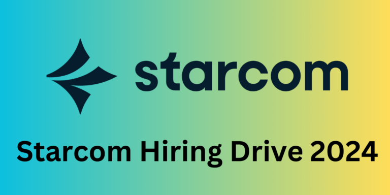Starcom Hiring Drive