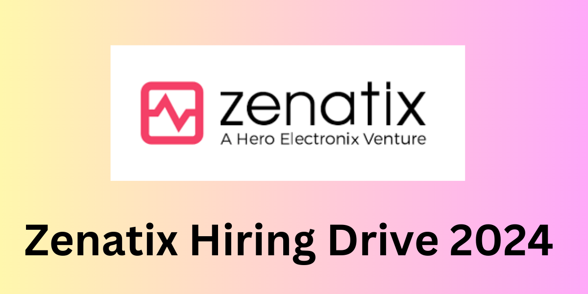 Zenatix Hiring Drive