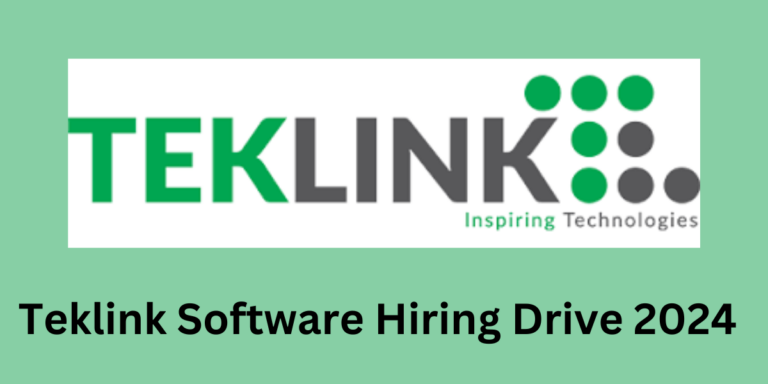 Teklink Software Hiring Drive