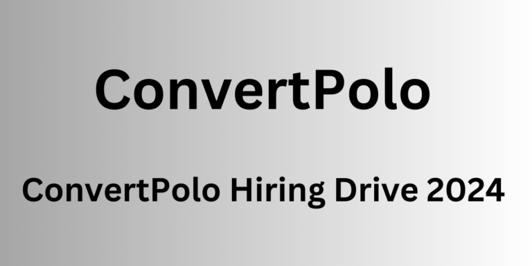 ConvertPolo Hiring Drive