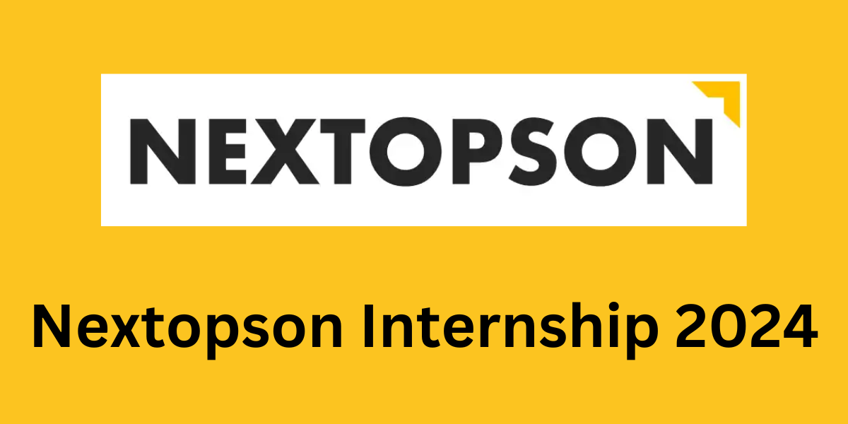 Nextopson Internship