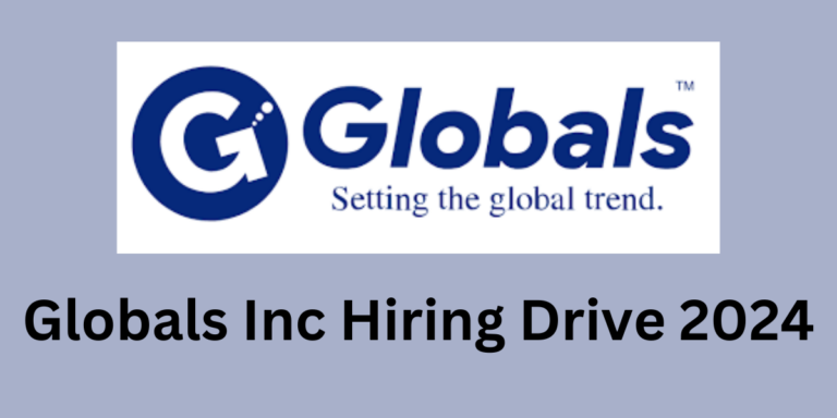 Globals Inc Hiring Drive