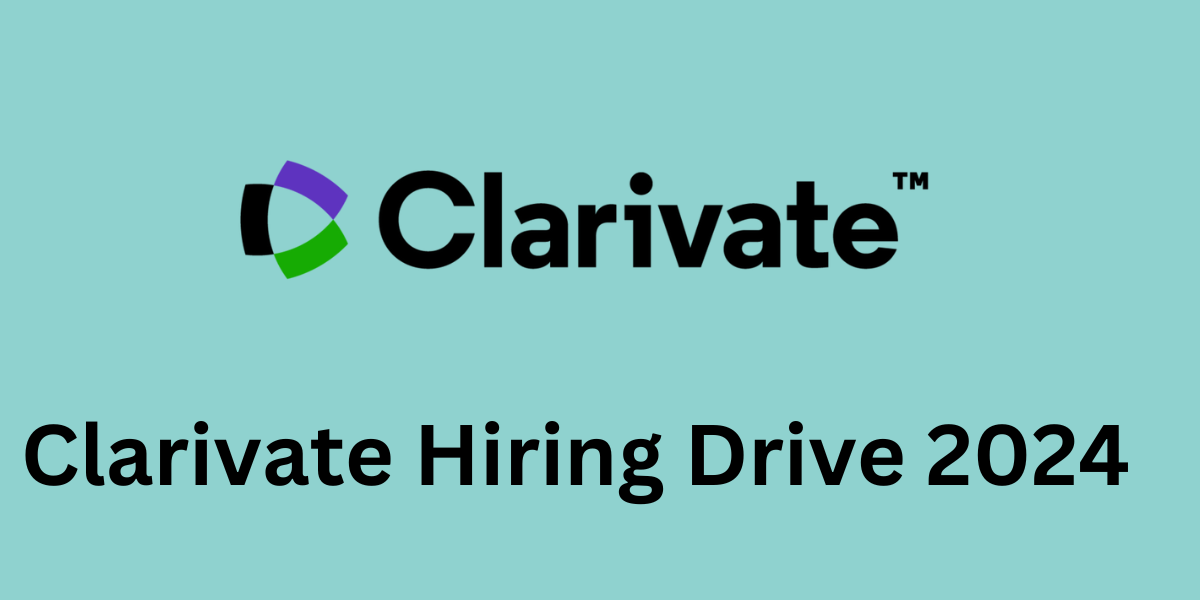 Clarivate Hiring Drive