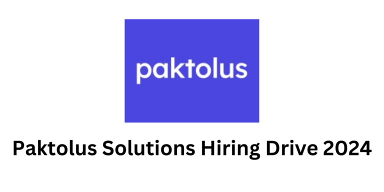 Paktolus Solutions Hiring Drive