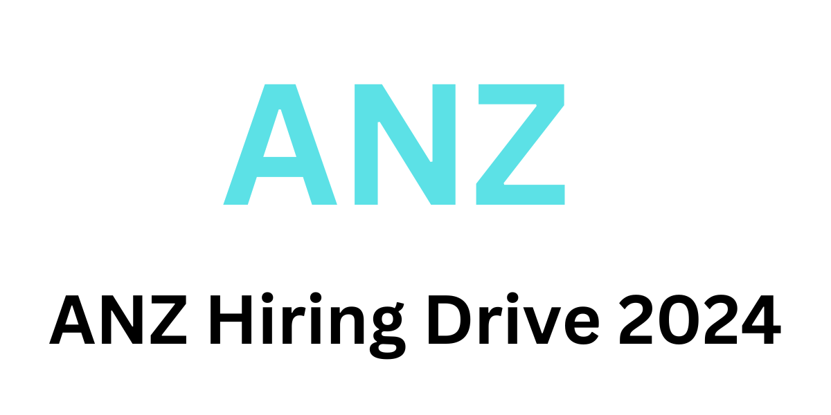 ANZ Hiring Drive