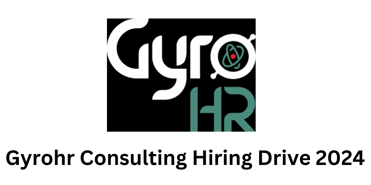 Gyrohr Consulting Hiring Drive