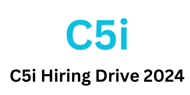 C5i Hiring Drive