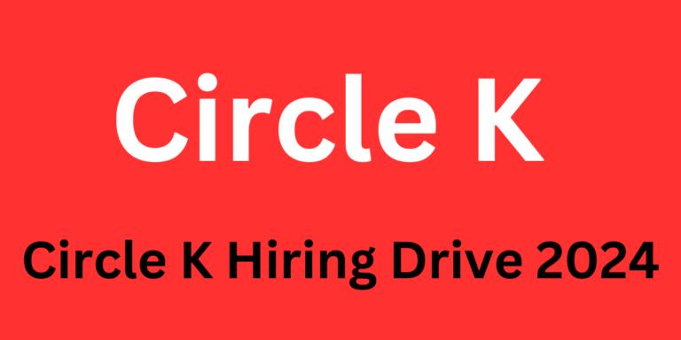 Circle K Hiring Drive